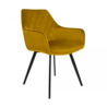 Kick Collection Eetkamerstoel Karl Velvet - Goud Kick Collection Eetkamerstoel Karl Velvet - Goud