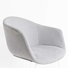 Blatt Levanzo Turn Stof Met Armleuning | Witte poten - Grijs Blatt Levanzo Turn Stof Met Armleuning | Witte poten - Grijs