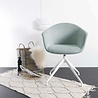 Blatt Levanzo Turn Stof Met Armleuning | Witte poten - Lichtgroen Blatt Levanzo Turn Stof Met Armleuning | Witte poten - Lichtgroen