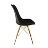 Kick Collection Kuipstoel Velvet Zwart - Goud frame Kick Collection Kuipstoel Velvet Zwart - Goud frame