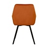 Kick Collection Eetkamerstoel Karl Velvet - Oranje Kick Collection Eetkamerstoel Karl Velvet - Oranje