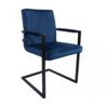 Kick Collection Eetkamerstoel Jim - Velvet Donkerblauw Kick Collection Eetkamerstoel Jim - Velvet Donkerblauw