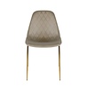 Kick Collection Design stoel Tara | Champagne | Goud frame Kick Collection Design stoel Tara | Champagne | Goud frame