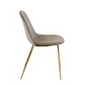 Kick Collection Design stoel Tara | Champagne | Goud frame Kick Collection Design stoel Tara | Champagne | Goud frame