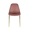 Kick Collection Design stoel Tara | Roze | Goud frame Kick Collection Design stoel Tara | Roze | Goud frame