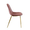 Kick Collection Design stoel Tara | Roze | Goud frame Kick Collection Design stoel Tara | Roze | Goud frame