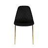 Kick Collection Design stoel Tara | Zwart | Goud frame Kick Collection Design stoel Tara | Zwart | Goud frame