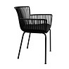 Kick Collection Tuinstoel Otis - Zwart Kick Collection Tuinstoel Otis - Zwart