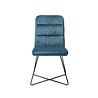 Jesper Home Aira Eetkamerstoel Teal- Cross Jesper Home Aira Eetkamerstoel Teal- Cross