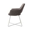 Jesper Home Yanai Eetkamerstoel - Amazing Grey Cross Steel Jesper Home Yanai Eetkamerstoel - Amazing Grey Cross Steel
