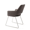 Jesper Home Yanai Eetkamerstoel - Amazing Grey Slide Steel Jesper Home Yanai Eetkamerstoel - Amazing Grey Slide Steel