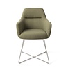 Jesper Home Kinko Eetkamerstoel - Green Hunter Cross Steel Jesper Home Kinko Eetkamerstoel - Green Hunter Cross Steel