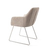 Jesper Home Noto Eetkamerstoel - Biscuit Beach Slide steel Jesper Home Noto Eetkamerstoel - Biscuit Beach Slide steel