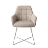 Jesper Home Noto Eetkamerstoel - Biscuit Beach Cross steel Jesper Home Noto Eetkamerstoel - Biscuit Beach Cross steel