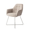 Jesper Home Noto Eetkamerstoel - Biscuit Beach Cross steel Jesper Home Noto Eetkamerstoel - Biscuit Beach Cross steel