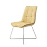 Jesper Home Ota Eetkamerstoel - Bumble Bee, Cross steel Jesper Home Ota Eetkamerstoel - Bumble Bee, Cross steel