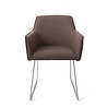 Jesper Home Hofu Eetkamerstoel Potter's Clay, Slide steel Jesper Home Hofu Eetkamerstoel Potter's Clay, Slide steel