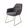 Jesper Home Kinko Eetkamerstoel - Shadow, Slide Gold Jesper Home Kinko Eetkamerstoel - Shadow, Slide Gold