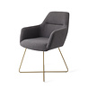 Jesper Home Kinko Eetkamerstoel - Shadow, Cross Gold Jesper Home Kinko Eetkamerstoel - Shadow, Cross Gold
