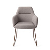 Jesper Home Kinko Eetkamerstoel - Earl Grey, Slide Rose Gold Jesper Home Kinko Eetkamerstoel - Earl Grey, Slide Rose Gold