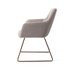 Jesper Home Kinko Eetkamerstoel - Earl Grey, Slide Rose Gold Jesper Home Kinko Eetkamerstoel - Earl Grey, Slide Rose Gold