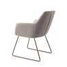 Jesper Home Kinko Eetkamerstoel - Earl Grey, Slide Rose Gold Jesper Home Kinko Eetkamerstoel - Earl Grey, Slide Rose Gold