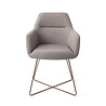 Jesper Home Kinko Eetkamerstoel - Earl Grey, Cross Rose Gold Jesper Home Kinko Eetkamerstoel - Earl Grey, Cross Rose Gold