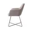 Jesper Home Kinko Eetkamerstoel - Earl Grey, Cross Rose Gold Jesper Home Kinko Eetkamerstoel - Earl Grey, Cross Rose Gold