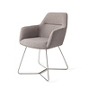 Jesper Home Kinko Eetkamerstoel - Earl Grey, Beehive Steel Jesper Home Kinko Eetkamerstoel - Earl Grey, Beehive Steel