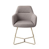 Jesper Home Kinko Eetkamerstoel - Earl Grey, Beehive Gold Jesper Home Kinko Eetkamerstoel - Earl Grey, Beehive Gold