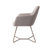 Jesper Home Kinko Eetkamerstoel - Earl Grey, Beehive Rose Gold Jesper Home Kinko Eetkamerstoel - Earl Grey, Beehive Rose Gold