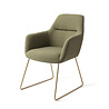 Jesper Home Kinko Eetkamerstoel - Green Hunter, Slide Gold Jesper Home Kinko Eetkamerstoel - Green Hunter, Slide Gold