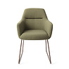 Jesper Home Kinko Eetkamerstoel - Green Hunter, Slide Rose Gold Jesper Home Kinko Eetkamerstoel - Green Hunter, Slide Rose Gold