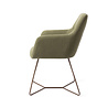 Jesper Home Kinko Eetkamerstoel - Green Hunter, Beehive Rose Gold Jesper Home Kinko Eetkamerstoel - Green Hunter, Beehive Rose Gold