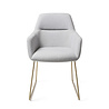 Jesper Home Kinko Eetkamerstoel - Cloud, Slide Gold Jesper Home Kinko Eetkamerstoel - Cloud, Slide Gold