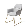 Jesper Home Kinko Eetkamerstoel - Cloud, Slide Gold Jesper Home Kinko Eetkamerstoel - Cloud, Slide Gold