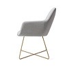 Jesper Home Kinko Eetkamerstoel - Cloud, Cross Gold Jesper Home Kinko Eetkamerstoel - Cloud, Cross Gold