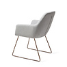 Jesper Home Kinko Eetkamerstoel - Cloud, Slide Rose Gold Jesper Home Kinko Eetkamerstoel - Cloud, Slide Rose Gold