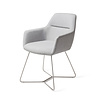 Jesper Home Kinko Eetkamerstoel - Cloud, Beehive Steel Jesper Home Kinko Eetkamerstoel - Cloud, Beehive Steel