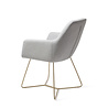 Jesper Home Kinko Eetkamerstoel - Cloud, Beehive Gold Jesper Home Kinko Eetkamerstoel - Cloud, Beehive Gold
