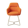 Jesper Home Kinko Eetkamerstoel - Tangerine, Beehive Gold Jesper Home Kinko Eetkamerstoel - Tangerine, Beehive Gold