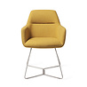 Jesper Home Kinko Eetkamerstoel - Dijon, Beehive Steel Jesper Home Kinko Eetkamerstoel - Dijon, Beehive Steel