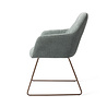 Jesper Home Noto Eetkamerstoel - Real Teal, Slide Rose Gold Jesper Home Noto Eetkamerstoel - Real Teal, Slide Rose Gold