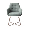 Jesper Home Noto Eetkamerstoel - Real Teal, Cross Rose Gold Jesper Home Noto Eetkamerstoel - Real Teal, Cross Rose Gold