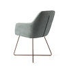 Jesper Home Noto Eetkamerstoel - Real Teal, Cross Rose Gold Jesper Home Noto Eetkamerstoel - Real Teal, Cross Rose Gold