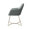 Jesper Home Noto Eetkamerstoel - Real Teal, Beehive Gold Jesper Home Noto Eetkamerstoel - Real Teal, Beehive Gold