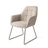 Jesper Home Noto Eetkamerstoel - Biscuit Beach, Slide Rose Gold Jesper Home Noto Eetkamerstoel - Biscuit Beach, Slide Rose Gold