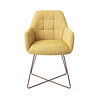 Jesper Home Noto Eetkamerstoel - Bumble Bee, Cross Rose Gold Jesper Home Noto Eetkamerstoel - Bumble Bee, Cross Rose Gold