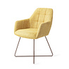 Jesper Home Noto Eetkamerstoel - Bumble Bee, Cross Rose Gold Jesper Home Noto Eetkamerstoel - Bumble Bee, Cross Rose Gold