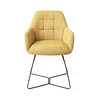Jesper Home Noto Eetkamerstoel - Bumble Bee, Beehive Rose Gold Jesper Home Noto Eetkamerstoel - Bumble Bee, Beehive Rose Gold